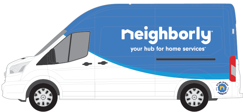 Aire Serv Neighborly Van.